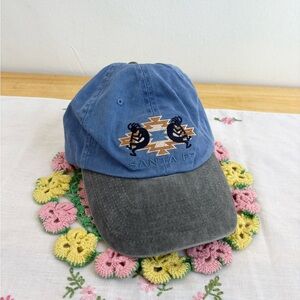 Blue/grey Santa Fe New Mexico baseball hat